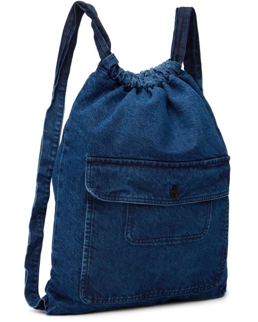 Jan Jan Van Essche Blue O-Project Backpack for men