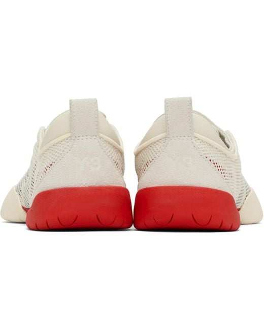 Y-3 Black Off- & Regu Crew Sneakers