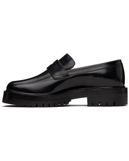 Maison Margiela Black Tabi Loafers
