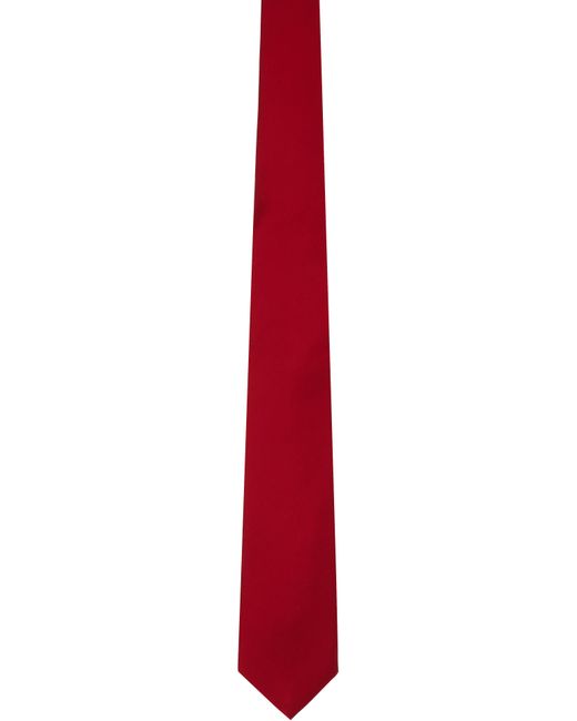 Ernest W. Baker Black Satin Tie for men