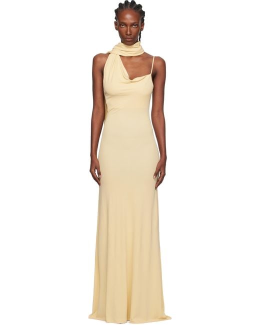 AYA MUSE Black Wisp Maxi Dress