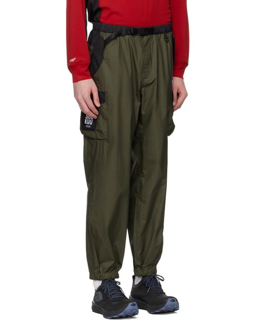Undercover Green The North Face Edition Hike Trousers for men