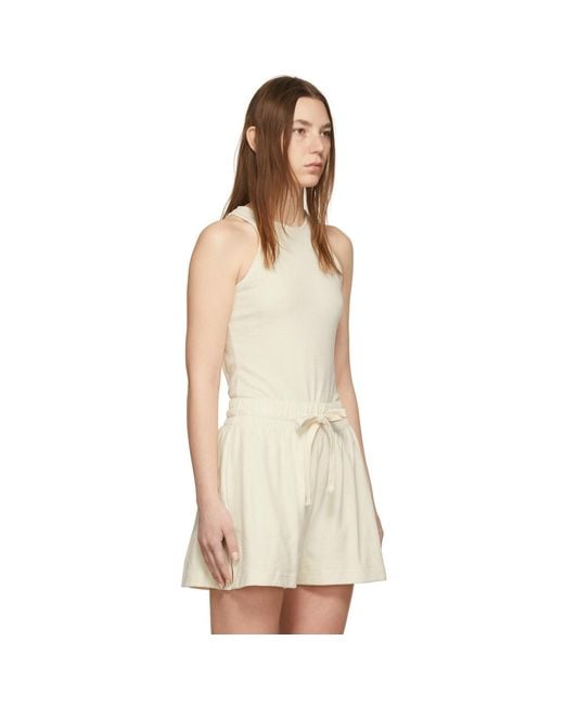 Halfboy Natural Off- Terry Bodysuit