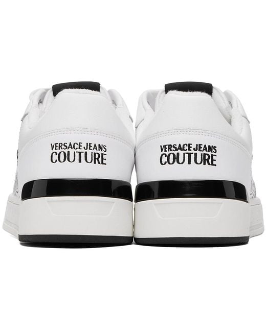 Versace Black White Starlight Sneakers for men
