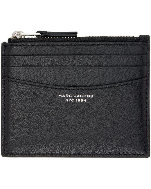 Marc Jacobs Black 'the Slim 84' Card Holder Lyst