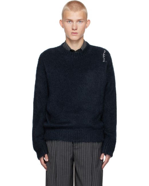 Marni Blue Fuzzy Wuzzy Sweater for men