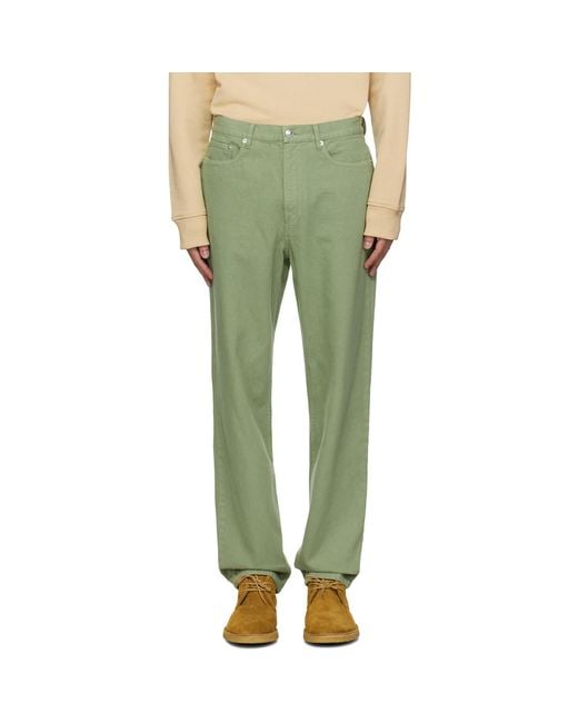 A.P.C. . Green Martin Jeans for men