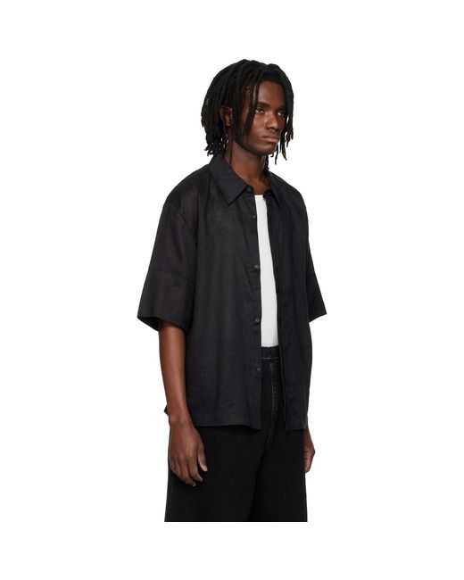 Entire studios Black Ojai Shirt for men