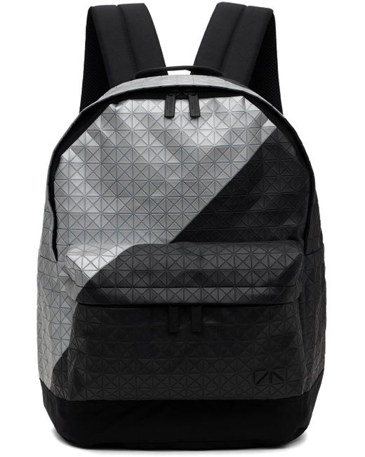 Bao Bao Issey Miyake Black & Gray Daypack Backpack