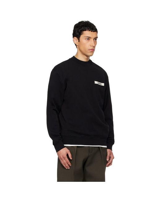 Jacquemus Black Les Classiques 'The Gros Grain' Sweatshirt for men