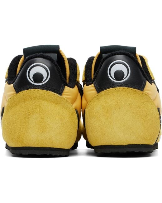 MARINE SERRE Yellow Ms Rise Iii Sneakers