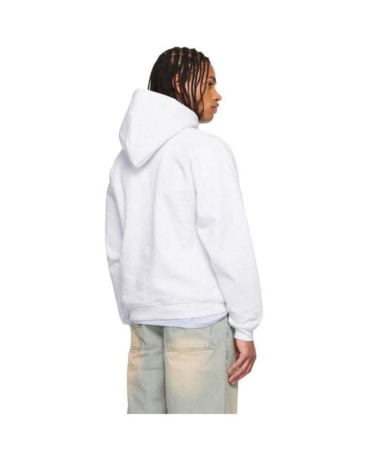Dime White Winky Hoodie for men