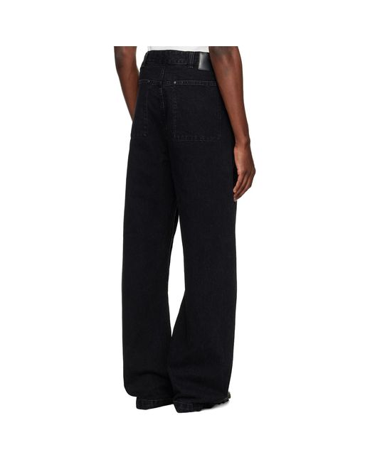 Entire studios Black Gem Jeans for men