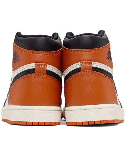 Nike Black Air Jordan 1 Sneakers for men