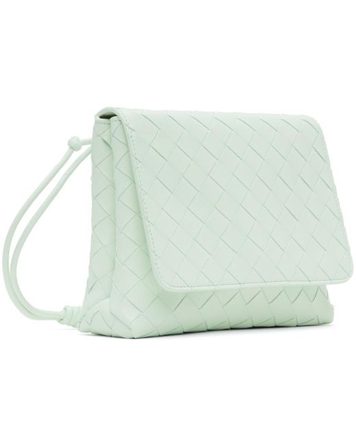 Bottega Veneta Green Mini Intrecciato Bag