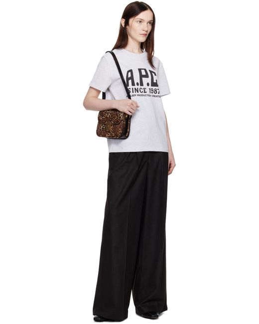 A.P.C. Black Anastasia Barbieri Edition Valesca Trousers