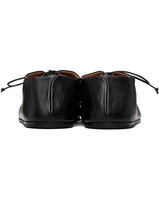 Marsèll Black Steccoblocco Leather Derbys for men