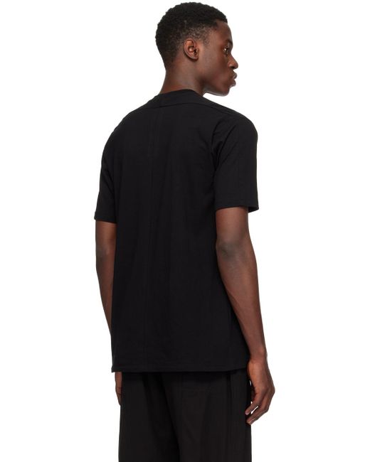 The Viridi-anne Black Embroide T-shirt for men
