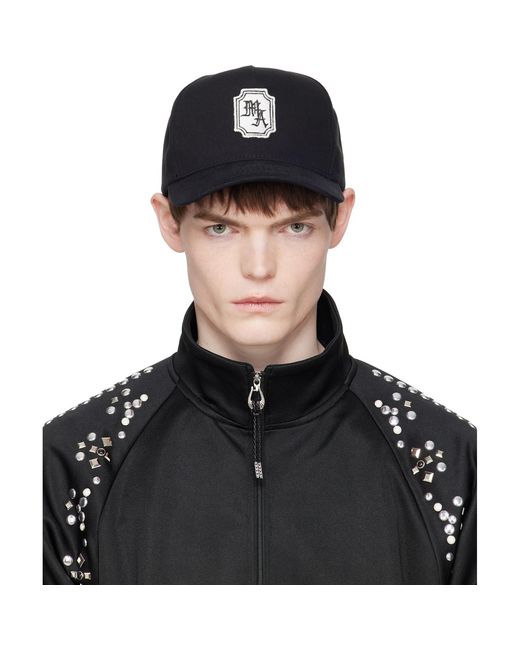 Amiri Black Ma Chateau Cap for men