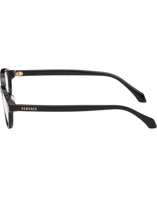 Versace Brown Oval Glasses
