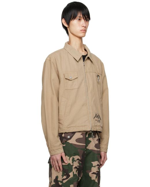 Reese Cooper Black 'research Division' Jacket for men