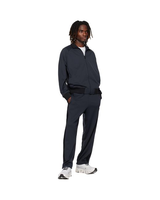 On Shoes Blue Courtside Full-Zip Sweatshirt for men
