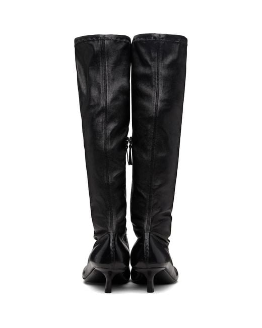 Marsèll Black Cotama Tall Boots