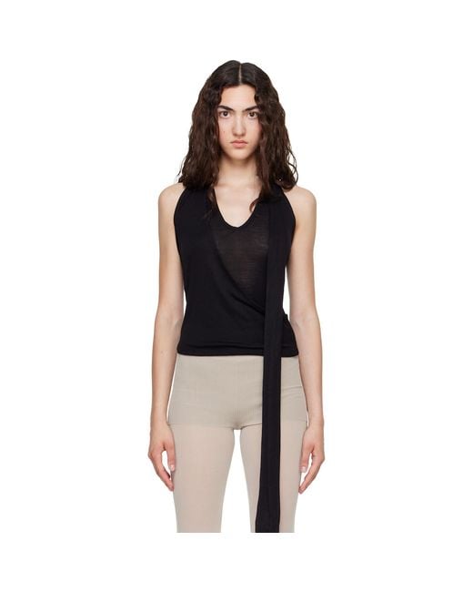 Belle Anna Black Duo Top