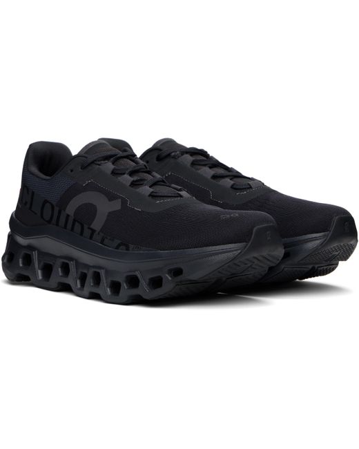 On Shoes Black Cloudmster Sneakers for men