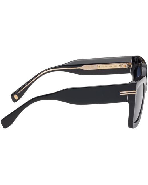 Marc Jacobs Black Cat-eye Sunglasses for men