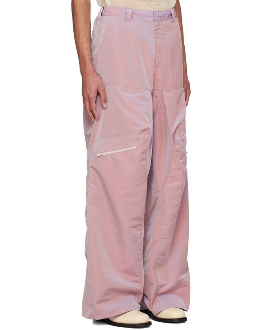 Pantalon mauve à fronces Y. Project pour homme en coloris Pink
