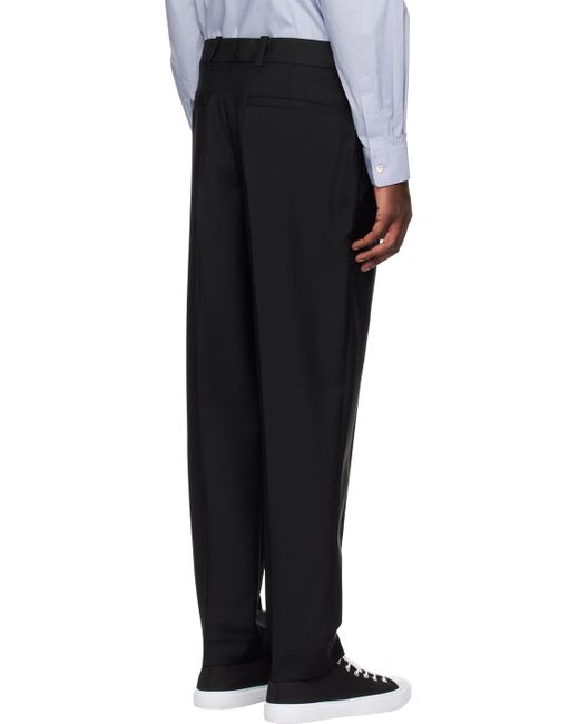 Acne Black Tailored Trousers for men