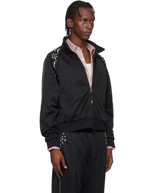 Blouson De Survêtement Noir En Jersey Toga Virilis pour homme en coloris Black