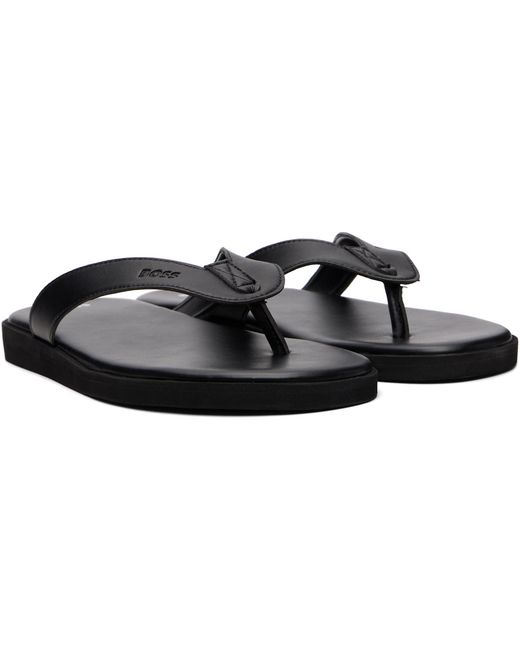 Boss Black Emed-Logo Flip-Flops for men