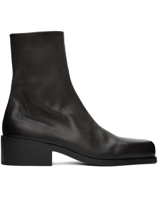 Marsèll Black Cassello Boots for men