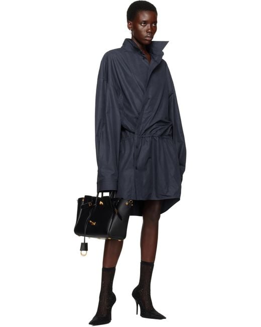 Balenciaga Black Bel Air Small Carry All Bag