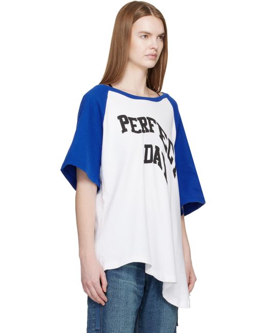 Undercover Blue Uc1E8805-2 'Perfect Day' T-Shirt