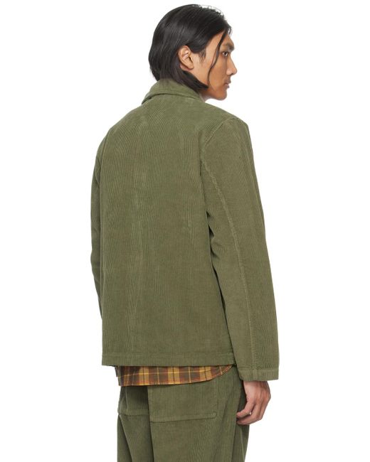 Universal Works Green Field Jacket for men