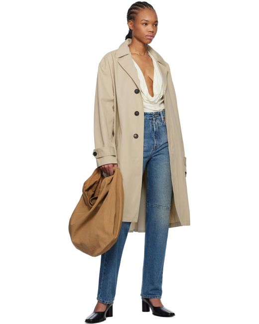 MM6 by Maison Martin Margiela ブラウン トライアングルトート Brown