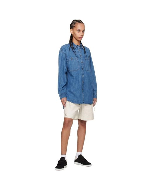 Isabel Marant Natural Off- Kynan Shorts