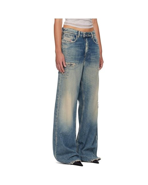 DIESEL Blue Relaxed 1996 D-Sire Jeans