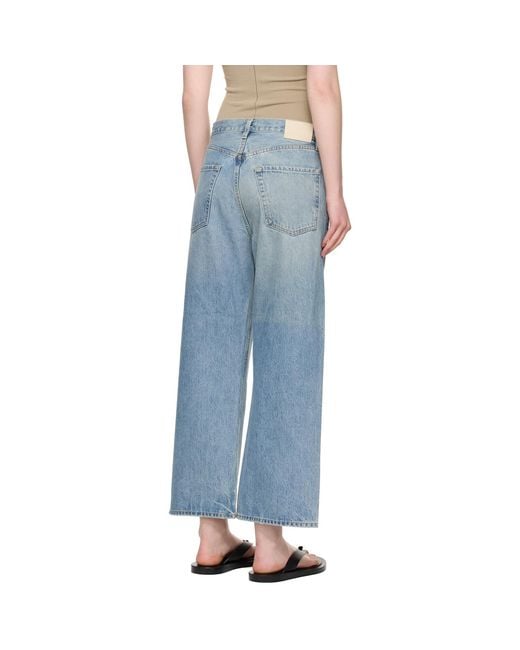 Citizens of Humanity Black Gaucho Vintage Wide Leg Jeans
