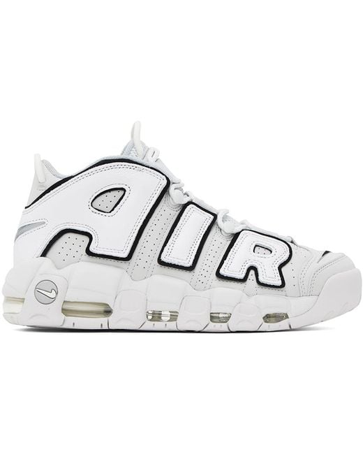 Nike Black Off-white Air More Uptempo '96 Sneakers for men