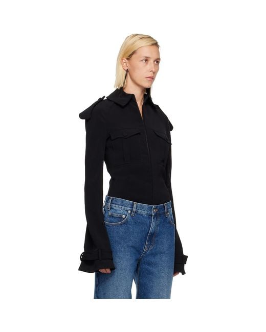 Jean Paul Gaultier Black 'The Military' Shirt