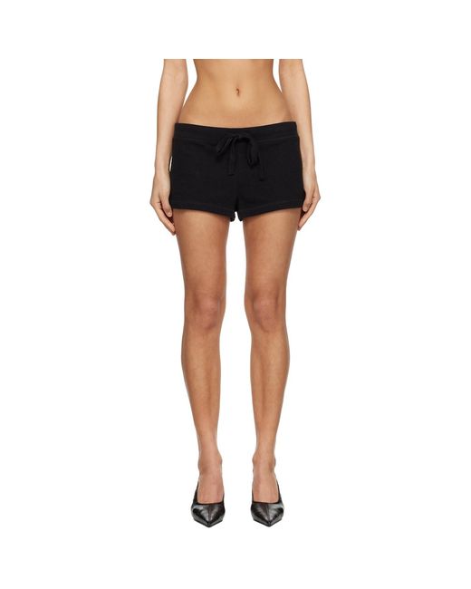 Entire studios Black Lightweight Micro Shorts