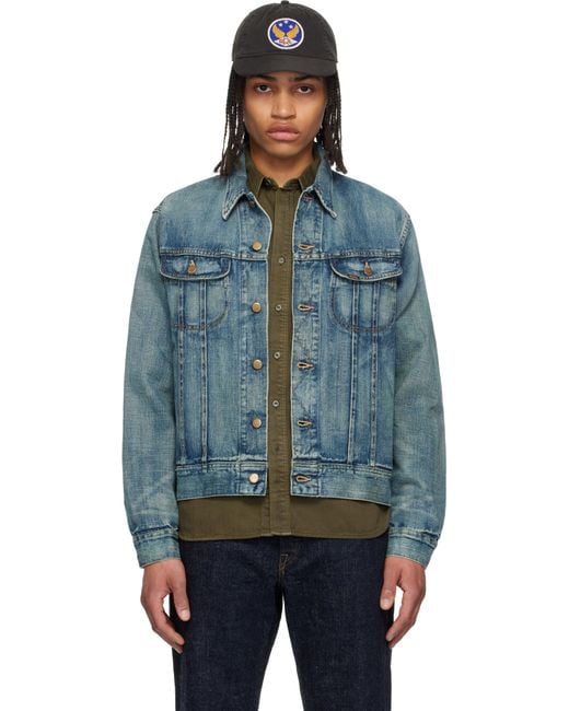 RRL Lot 271 Denim Jacket in Blue for Men | Lyst Canada