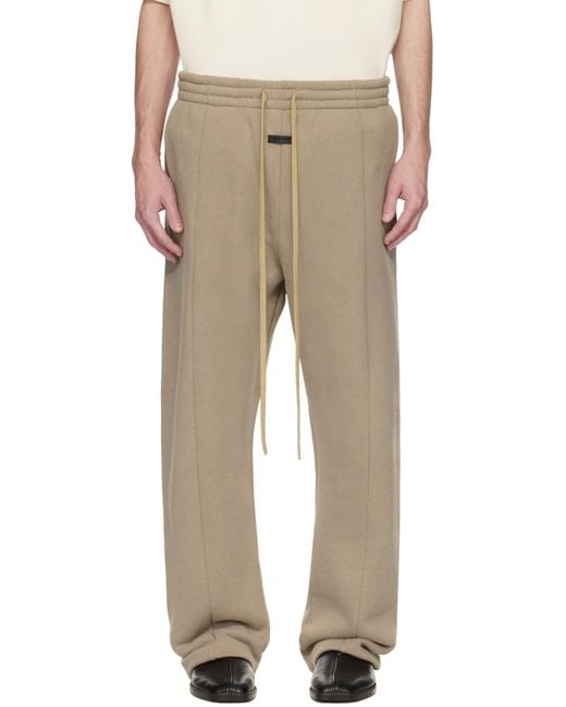 Fear Of God Natural Cotton Cashmere Fleece Relaxed Sweatpants for men