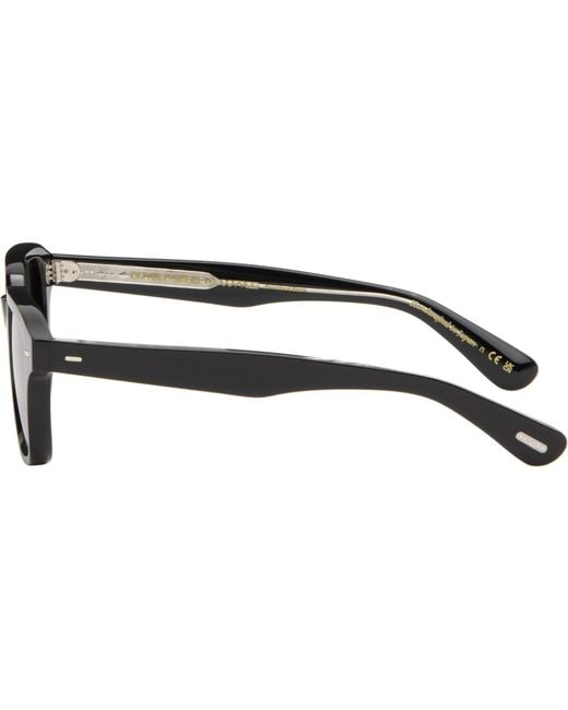 Oliver Peoples Black Errisson Sunglasses for men