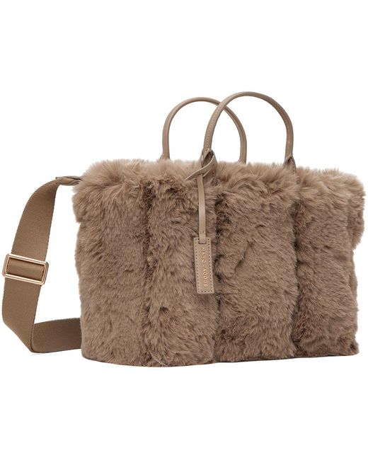 Marc Jacobs Multicolor Beige 'the Year Of Rabbit Small' Tote