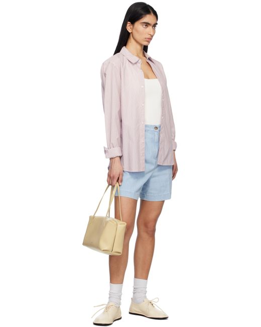 A.P.C. Blue Nola Denim Shorts